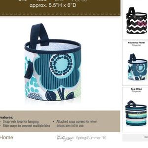 Thirty-One - Oh Snap Bin - Fabulous floral